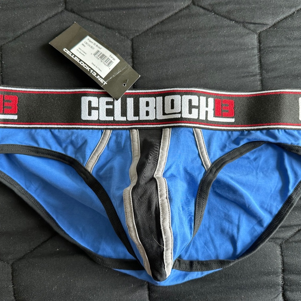 Cellblock 13 Viper II Brief Mens Size Large Blue